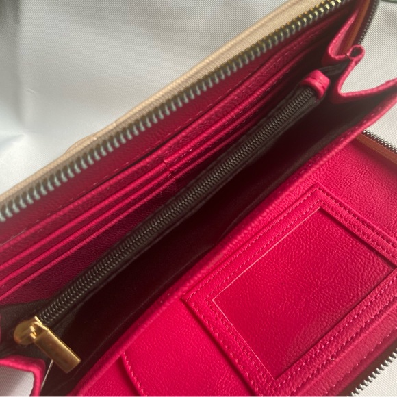 BETSEY JOHNSON Pink-ribbon Long Wallet - Picture 6 of 6